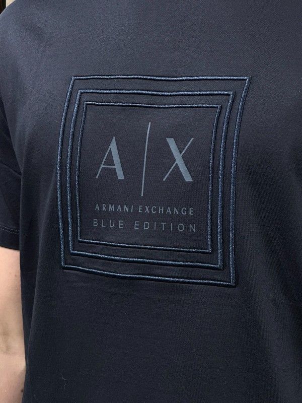 Armani Exchange - T-shirt - Blauw