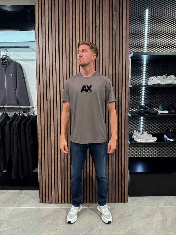 Armani Exchange - T-shirt - Grijs