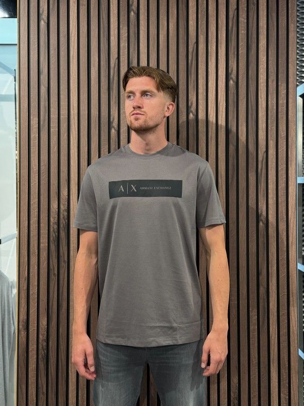 Armani Exchange - T-shirt - Grijs
