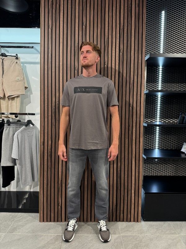 Armani Exchange - T-shirt - Grijs