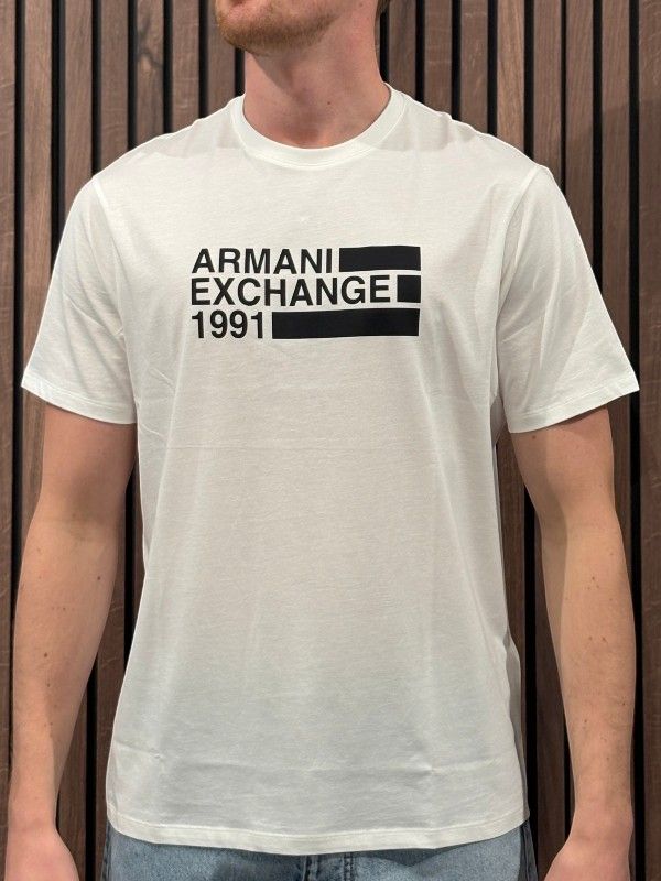 Armani Exchange - T-shirt - Wit