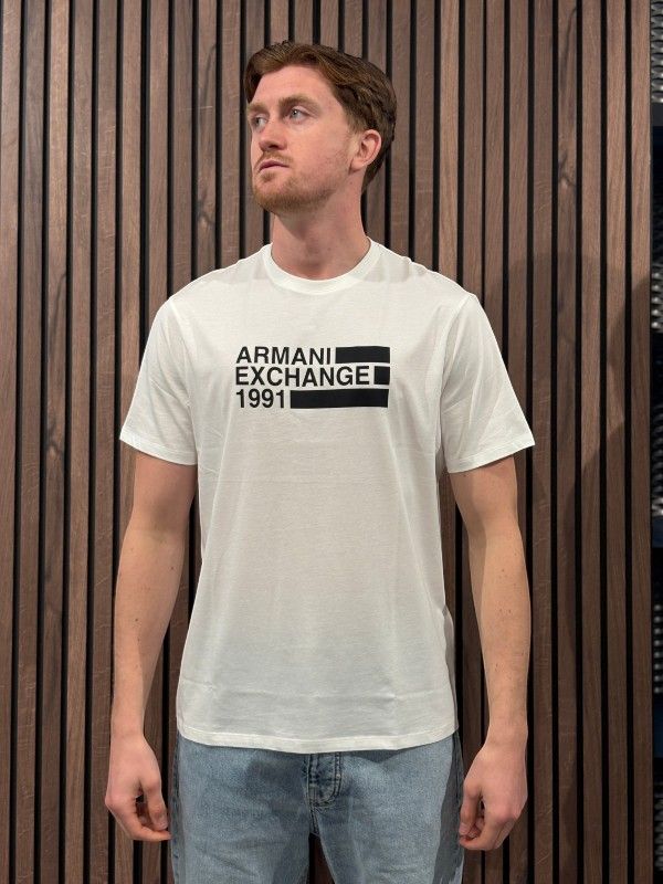 Armani Exchange - T-shirt - Wit