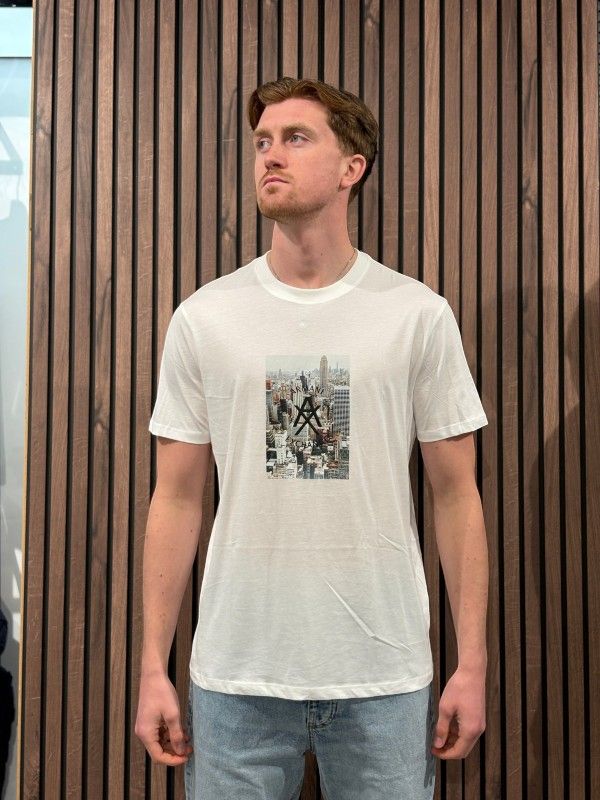 Armani Exchange - T-shirt - Wit