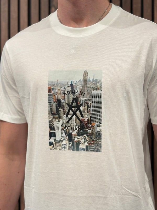 Armani Exchange - T-shirt - Wit
