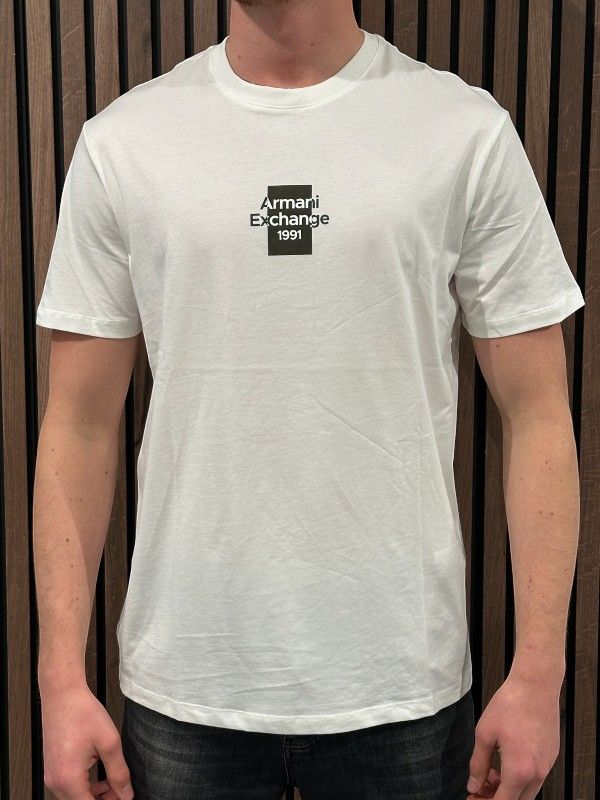 Armani Exchange - T-shirt - Wit