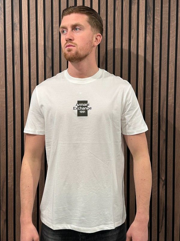 Armani Exchange - T-shirt - Wit
