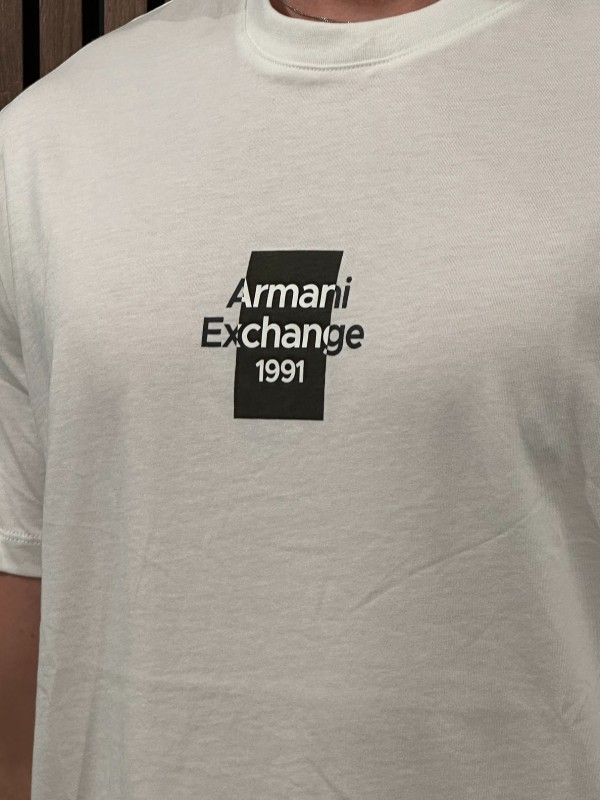 Armani Exchange - T-shirt - Wit