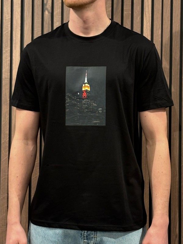Armani Exchange - T-shirt - Zwart