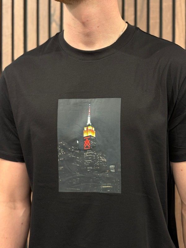 Armani Exchange - T-shirt - Zwart