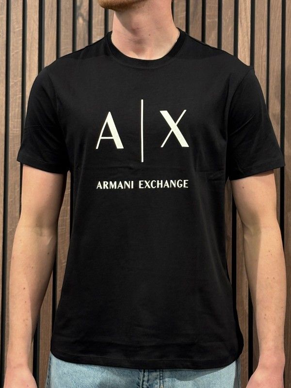 Armani Exchange - T-shirt - Zwart