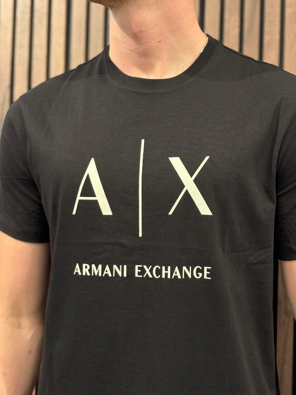 Armani Exchange - T-shirt - Zwart