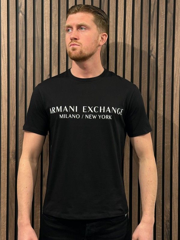 Armani Exchange - T-shirt - Zwart