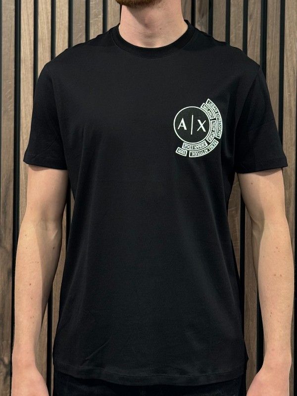 Armani Exchange - T-shirt - Zwart