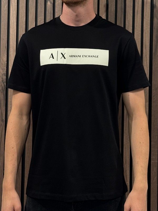 Armani Exchange - T-shirt - Zwart
