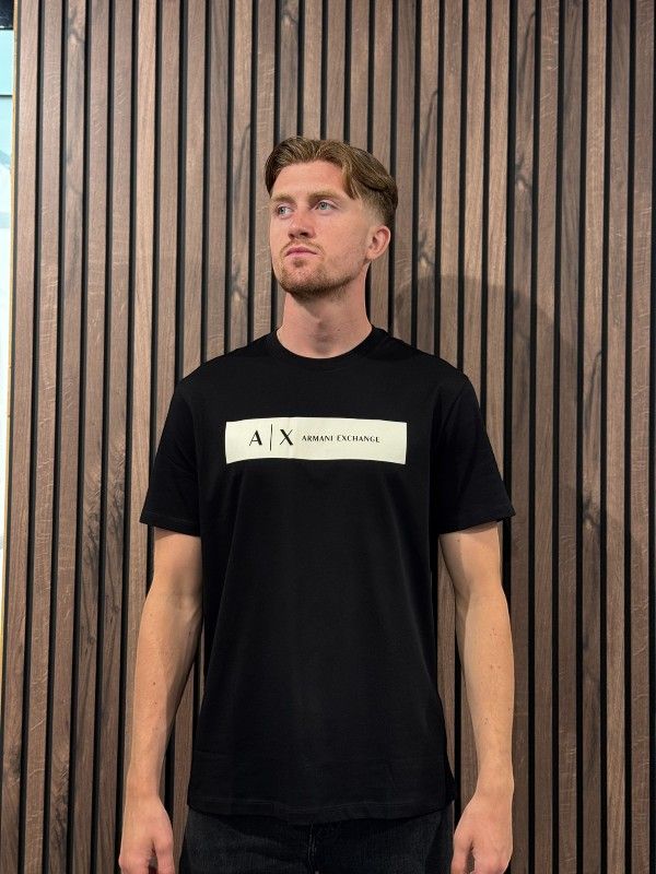 Armani Exchange - T-shirt - Zwart
