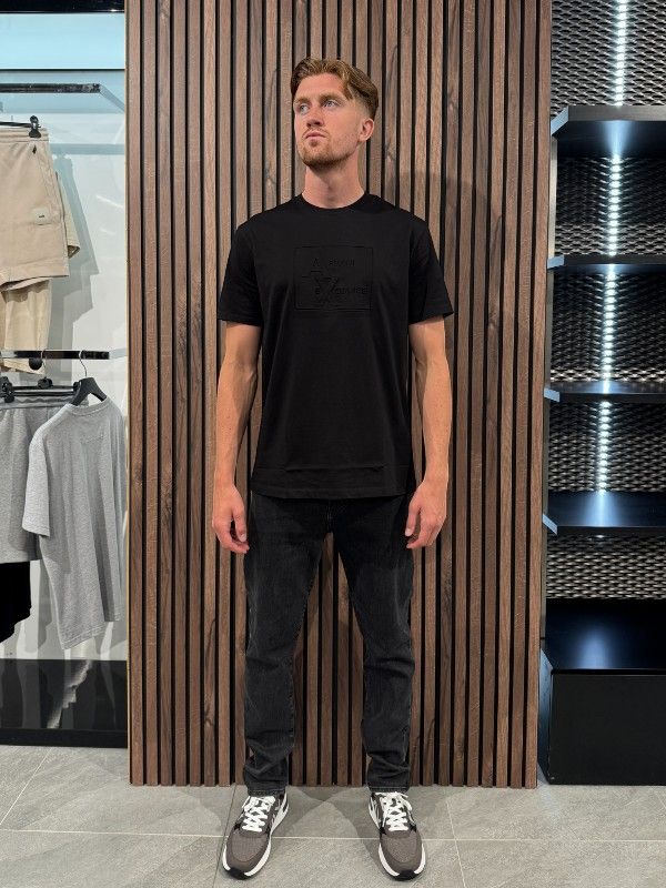 Armani Exchange - T-shirt - Zwart