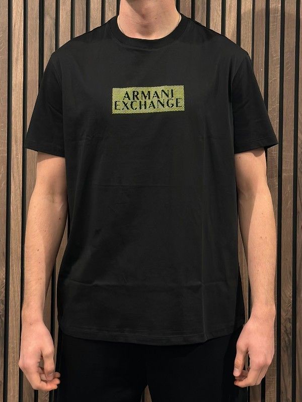 Armani Exchange - T-shirt - Zwart