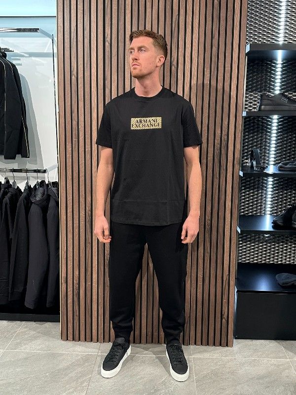 Armani Exchange - T-shirt - Zwart