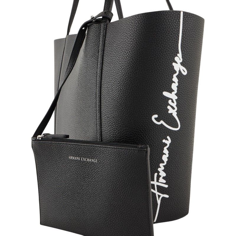 Armani Exchange - Shopping bag - Zwart