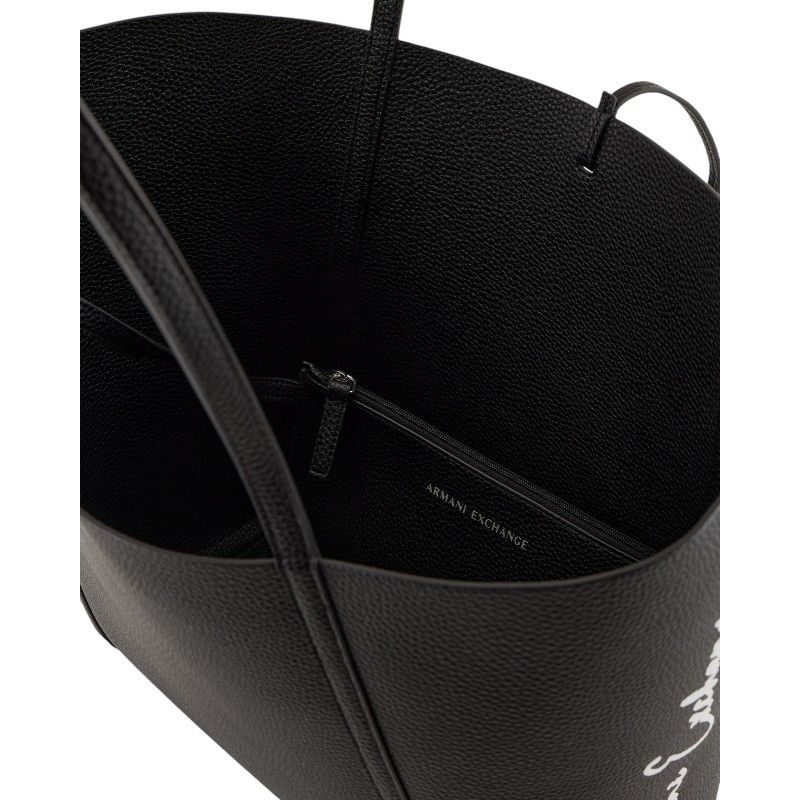 Armani Exchange - Shopping bag - Zwart