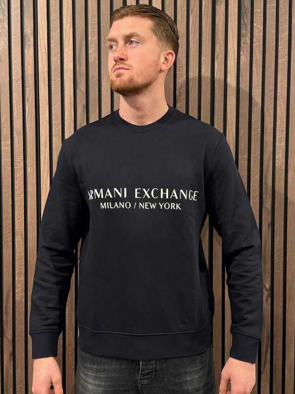 Armani Exchange - Sweatshirt - Blauw