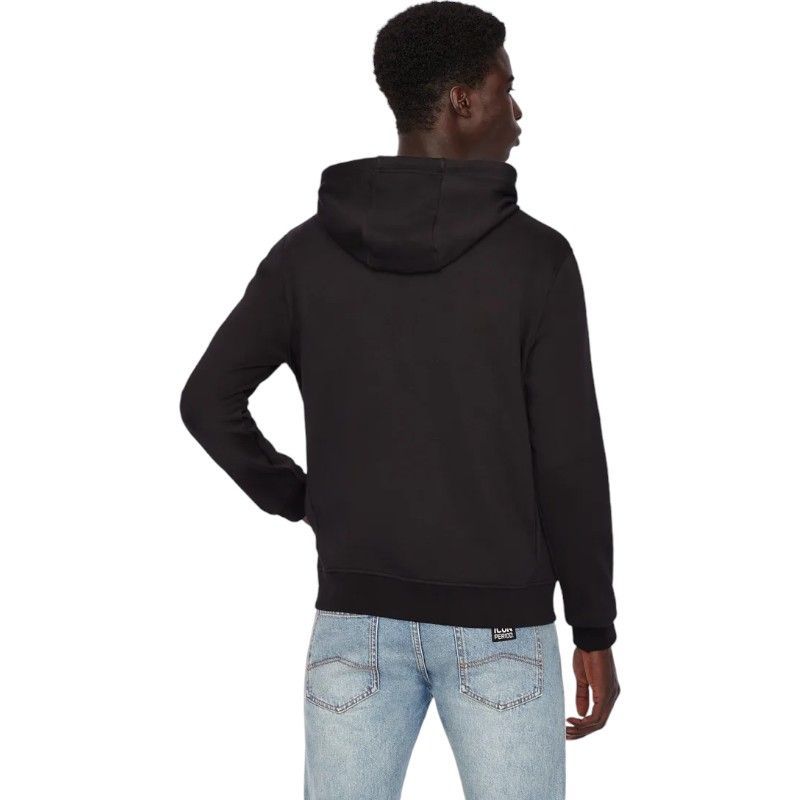 Armani Exchange - Man Jersey Sweatshirt - Zwart