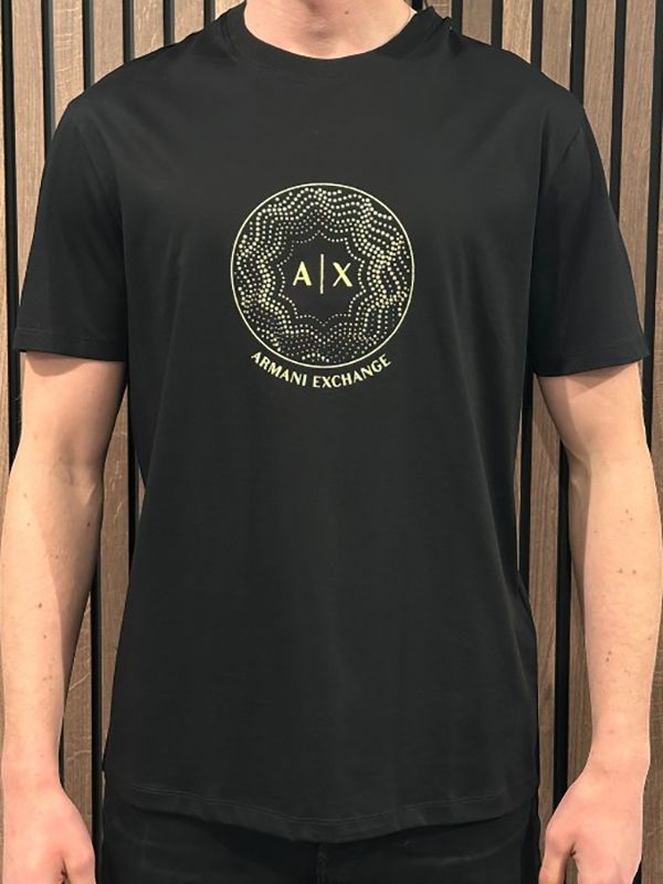 Armani Exchange - Man Jersey T-shirt - Zwart