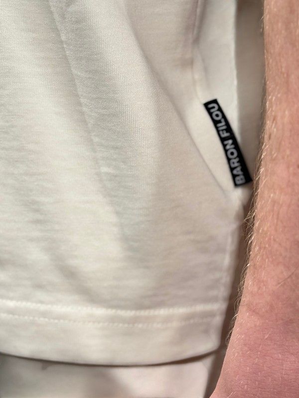 Baron Filou - Oversized Signature T-shirt - Wit