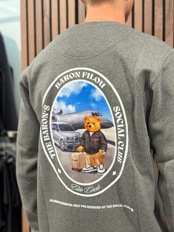 Baron Filou - Pullover Filou CLI - Grijs