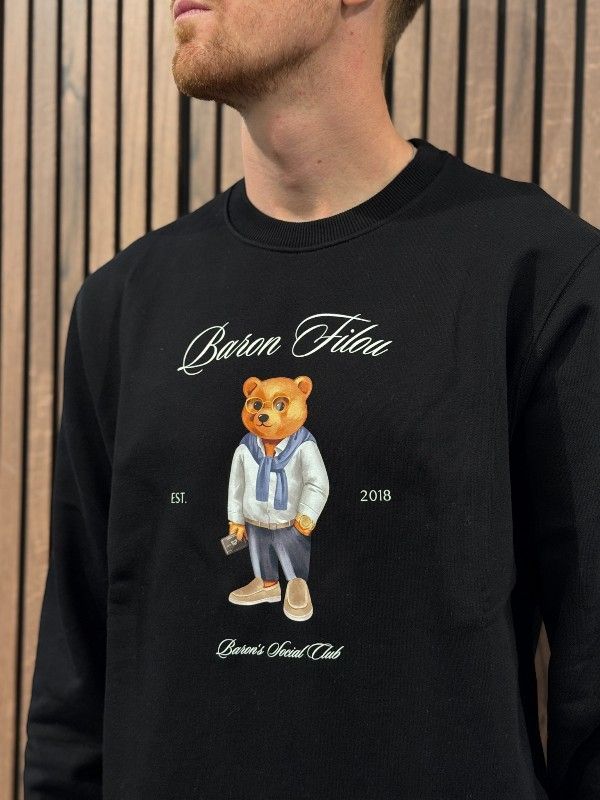 Baron Filou - Pullover Filou CLII - Zwart