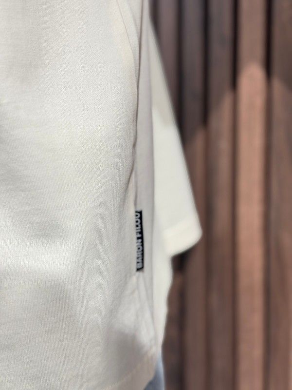 Baron Filou - T-shirt Casa Baron Palm - Wit