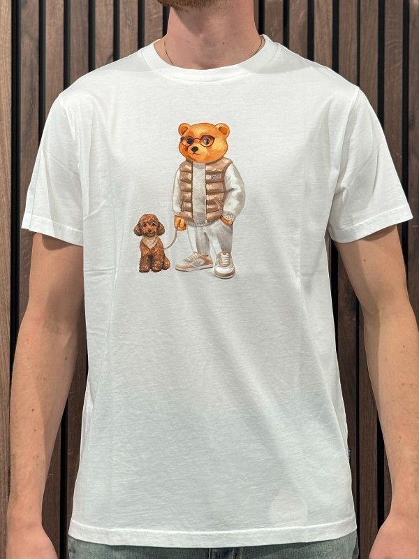 Baron Filou - T-shirt Filou CL - Wit