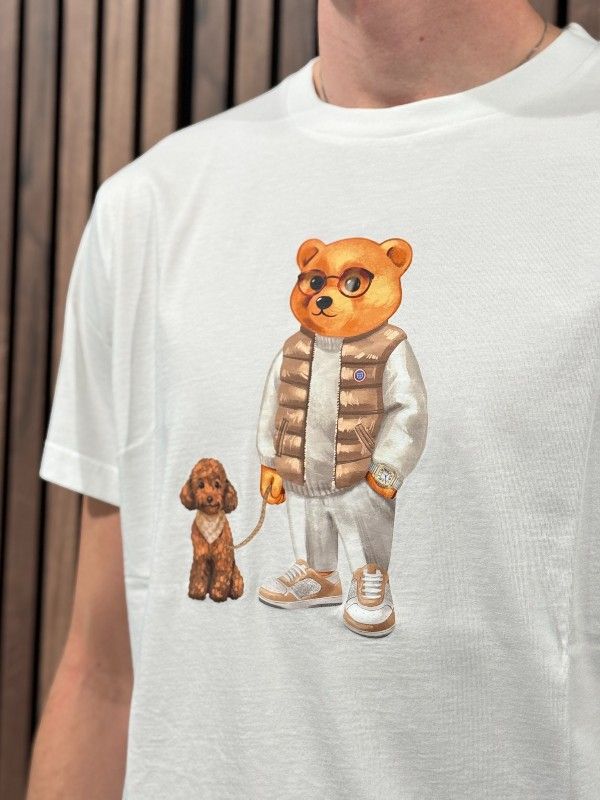 Baron Filou - T-shirt Filou CL - Wit