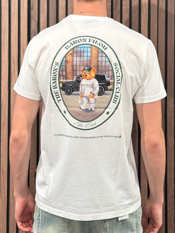 Baron Filou - T-shirt Filou CXLVII - Wit