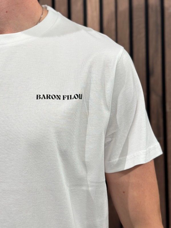 Baron Filou - T-shirt Filou CXLVII - Wit