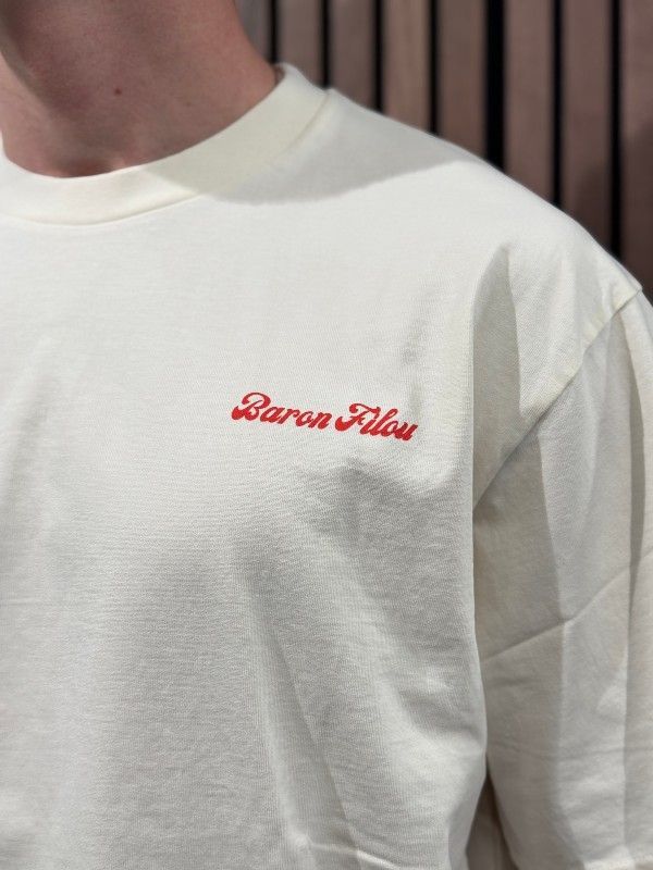 Baron Filou - T-shirt Lobster Gang - Wit