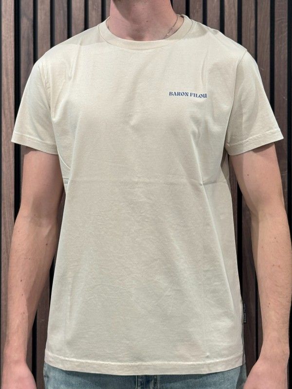 Baron Filou - T-shirt Timezones - Beige