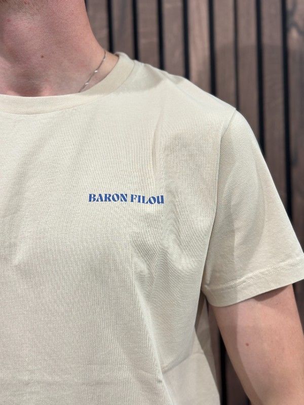 Baron Filou - T-shirt Timezones - Beige