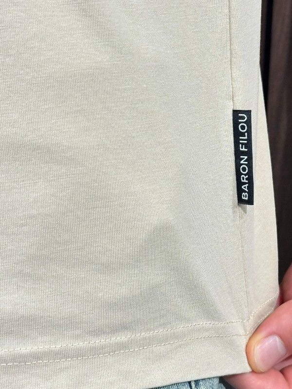 Baron Filou - T-shirt Timezones - Beige