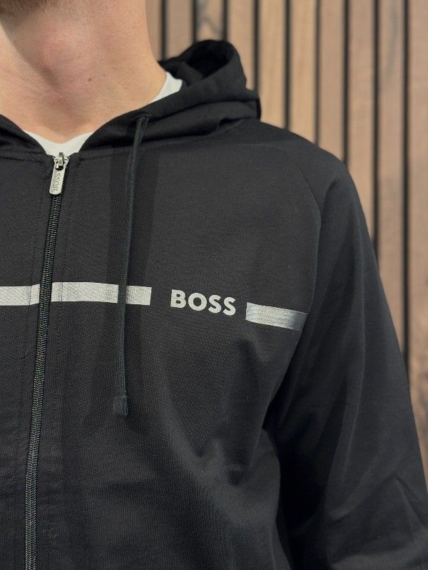 Boss - Authentic Jacket H - Zwart