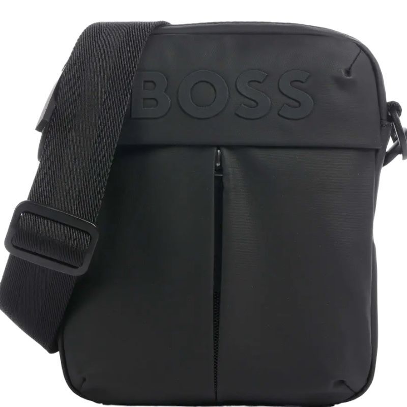 Boss - Stormy_NS_Zip Crossbody - Zwart