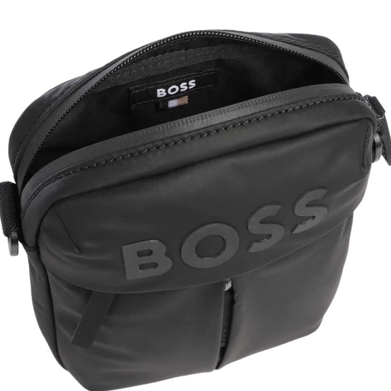 Boss - Stormy_NS_Zip Crossbody - Zwart