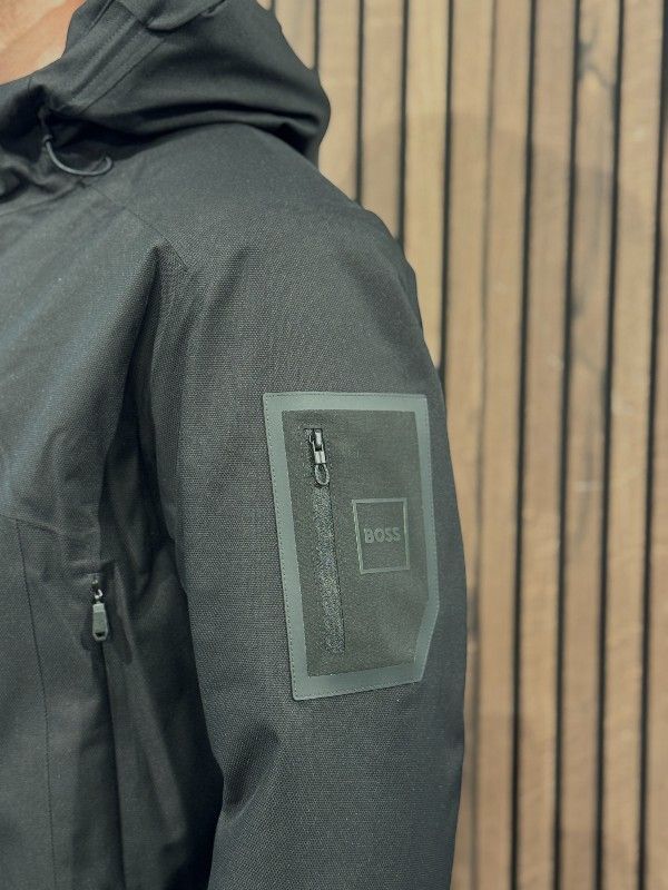 Boss - OW_Hexatech Parka - Zwart