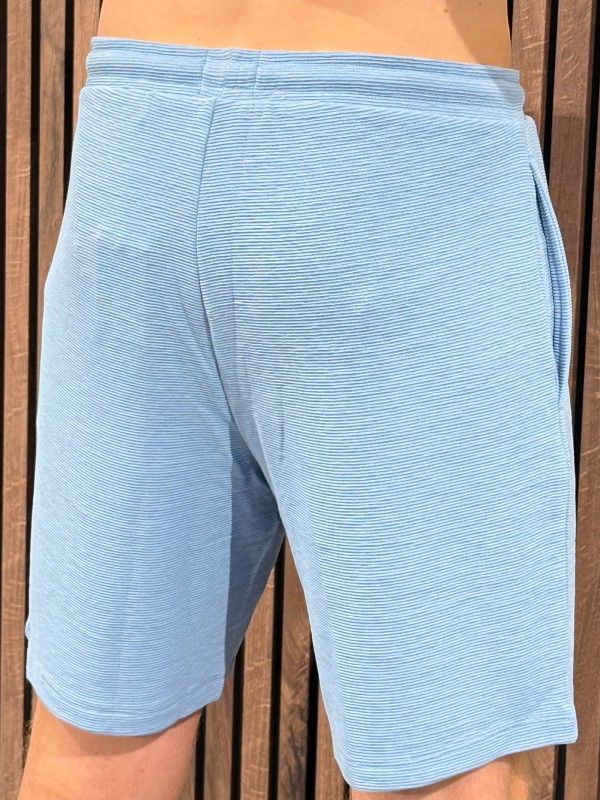 Boss - Rib Shorts - Blauw