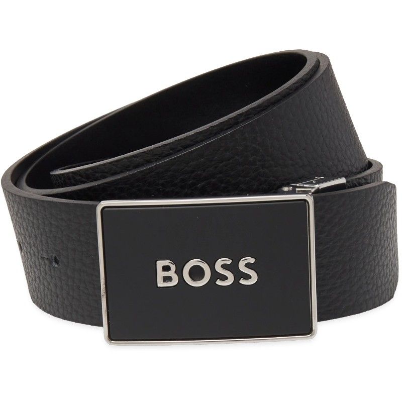 Boss - Herenriem BOSS_Icon-M_Sr35_grp - Zwart