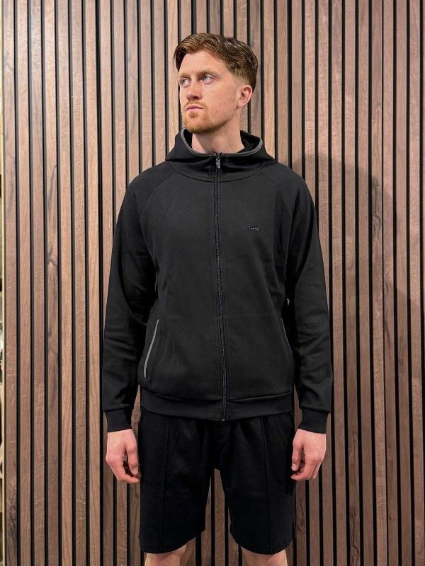 Boss - Sense Hooded Jacket - Zwart