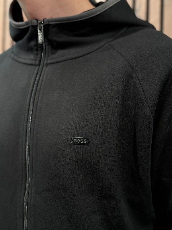 Boss - Sense Hooded Jacket - Zwart