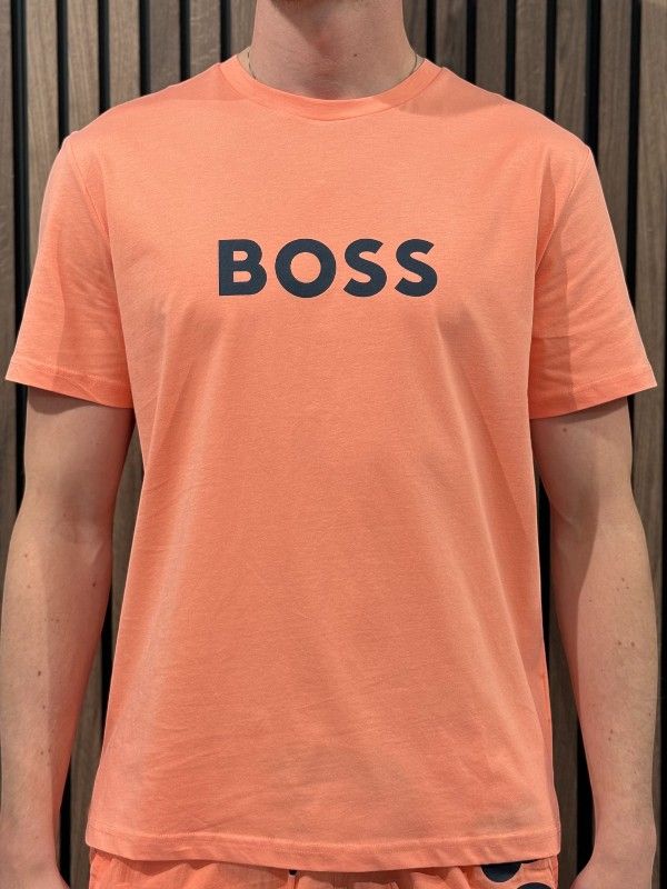 Boss - T-shirt RN - Oranje