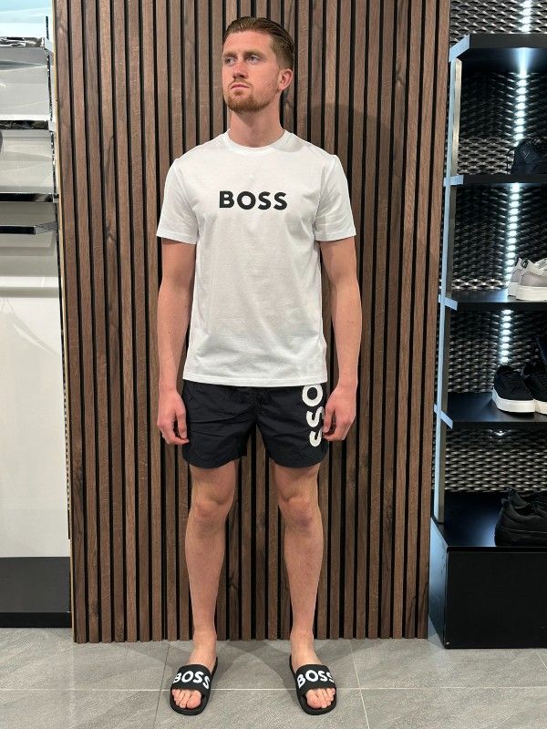 Boss - T-shirt RN - Wit