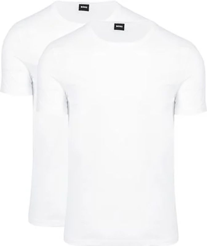 Boss - T-shirt Rn 2 Pack Modern - Wit